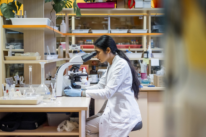 scientist working in a lab